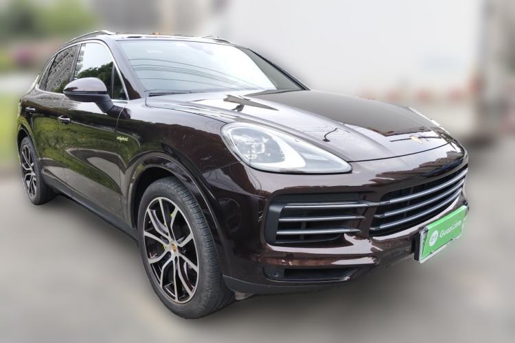 Used Porsche Cayenne E-Hybrid 2022 Cayenne E-Hybrid 2.0T Platinum Edition Front Right 45 Deg