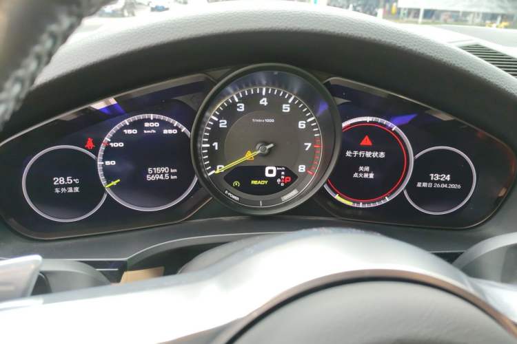 Used Porsche Cayenne E-Hybrid 2022 Cayenne E-Hybrid 2.0T Platinum Edition Instrument Cluster