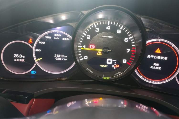 Used Porsche Cayenne E-Hybrid 2022 Cayenne E-Hybrid 2.0T Platinum Edition Instrument Cluster