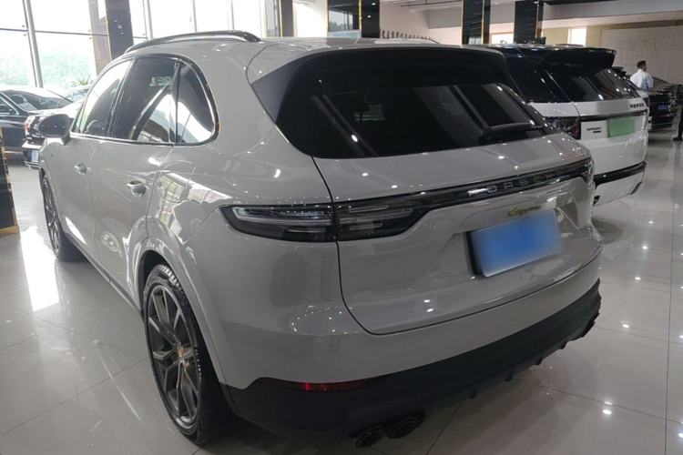 Used Porsche Cayenne E-Hybrid 2022 Cayenne E-Hybrid 2.0T Platinum Edition Rear Left 45 Deg