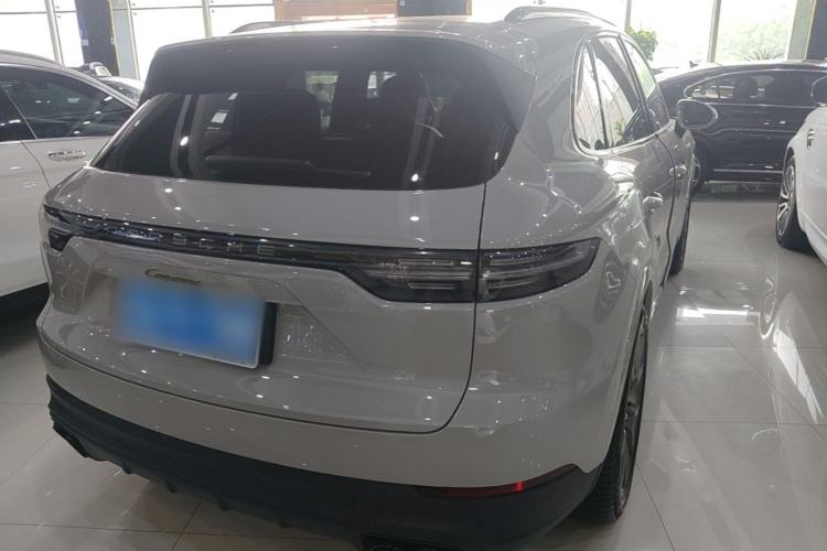 Used Porsche Cayenne E-Hybrid 2022 Cayenne E-Hybrid 2.0T Platinum Edition Rear Right 45 Deg