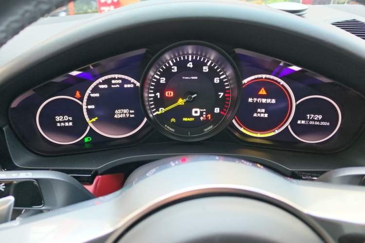 Used Porsche Cayenne E-Hybrid 2022 Cayenne E-Hybrid 2.0T Platinum Edition Instrument Cluster