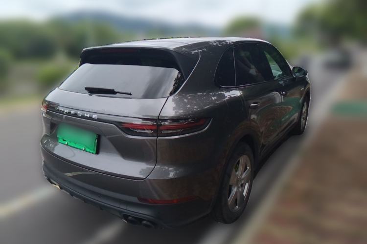 Used Porsche Cayenne E-Hybrid 2022 Cayenne E-Hybrid 2.0T Platinum Edition Rear Right 45 Deg