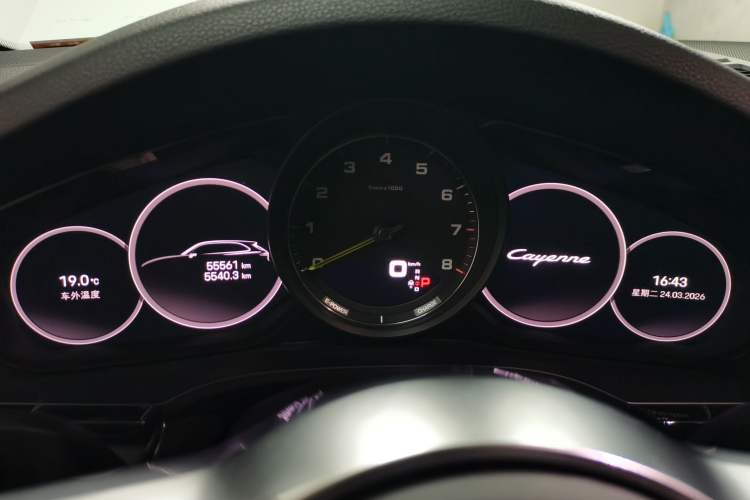 Used Porsche Cayenne E-Hybrid 2022 Cayenne E-Hybrid 2.0T Platinum Edition Instrument Cluster