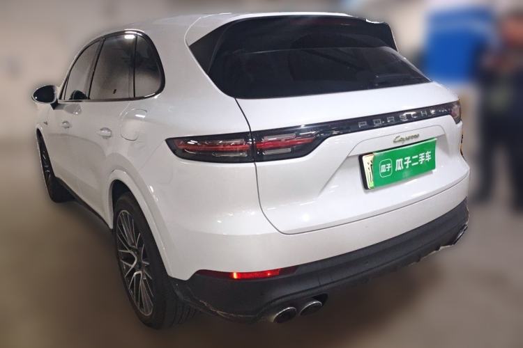 Used Porsche Cayenne E-Hybrid 2022 Cayenne E-Hybrid 2.0T Platinum Edition Rear Left 45 Deg