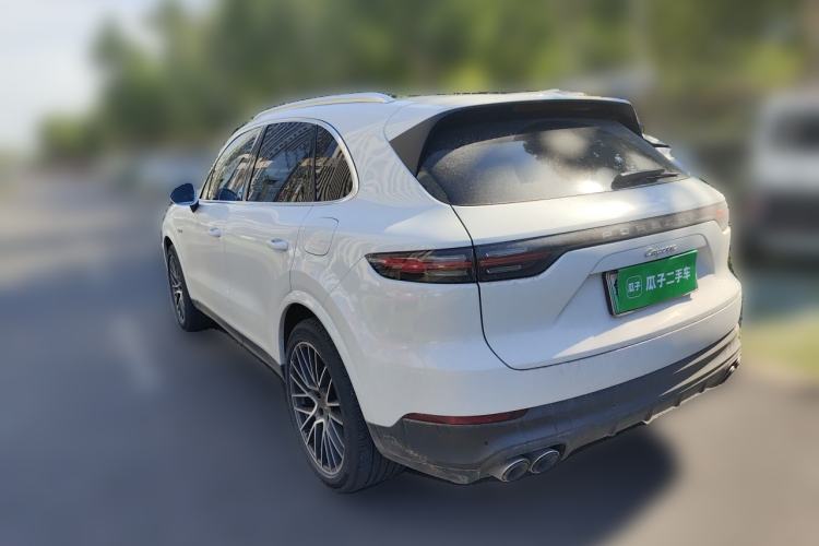 Used Porsche Cayenne E-Hybrid 2022 Cayenne E-Hybrid 2.0T Platinum Edition Rear Left 45 Deg