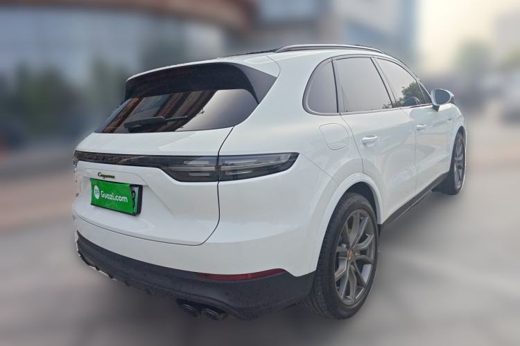 Used Porsche Cayenne E-Hybrid 2022 Cayenne E-Hybrid 2.0T Platinum Edition Rear Right 45 Deg
