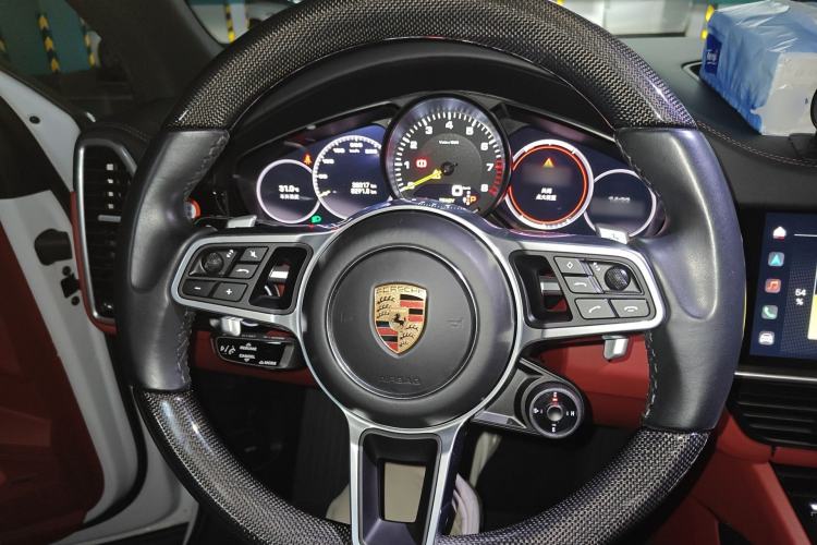 Used Porsche Cayenne E-Hybrid 2022 Cayenne E-Hybrid 2.0T Platinum Edition Steering Wheel