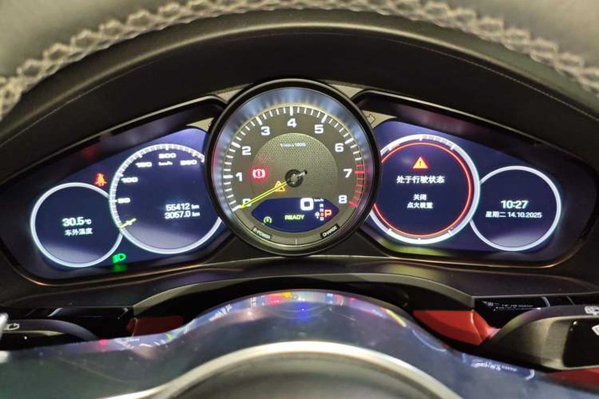 Used Porsche Cayenne E-Hybrid 2023 Cayenne E-Hybrid 2.0T Instrument Cluster