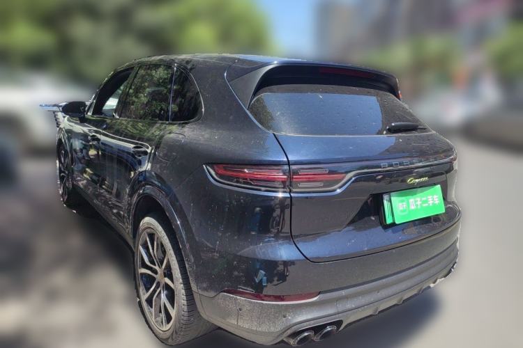 Used Porsche Cayenne E-Hybrid 2023 Cayenne Coupé E-Hybrid 2.0T Platinum Edition Rear Left 45 Deg