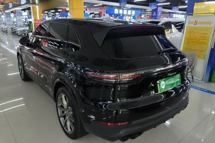 Used Porsche Cayenne E-Hybrid 2023 Cayenne E-Hybrid 2.0T Platinum Edition Rear Left 45 Deg