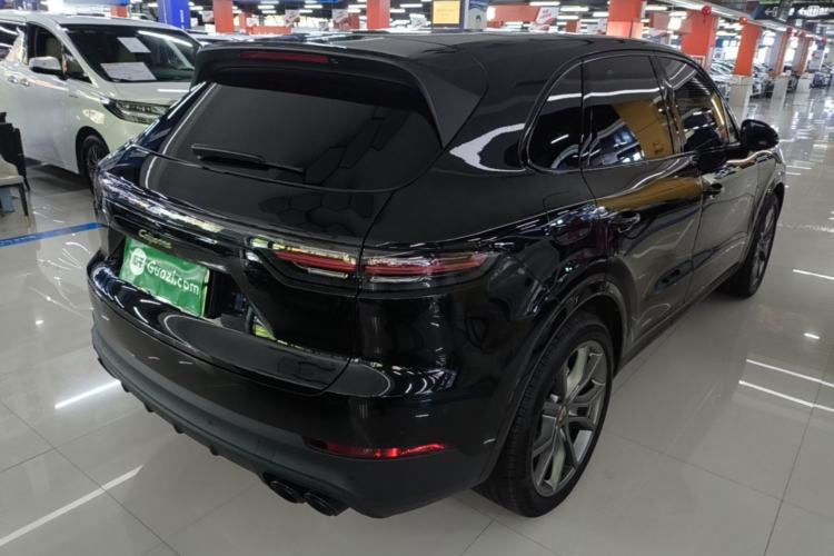 Used Porsche Cayenne E-Hybrid 2023 Cayenne E-Hybrid 2.0T Platinum Edition Rear Right 45 Deg