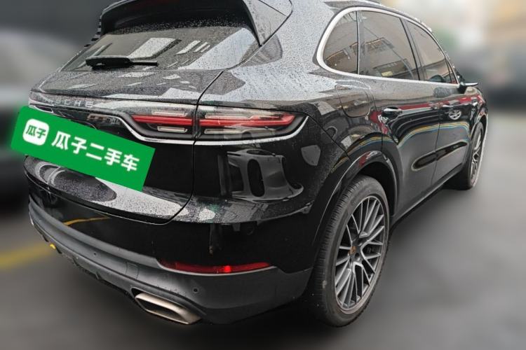 Used Porsche Cayenne E-Hybrid 2023 Cayenne Coupé E-Hybrid 2.0T Platinum Edition Rear Right 45 Deg