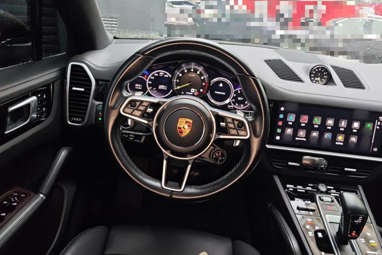 Used Porsche Cayenne E-Hybrid 2023 Cayenne Coupé E-Hybrid 2.0T Platinum Edition Steering Wheel