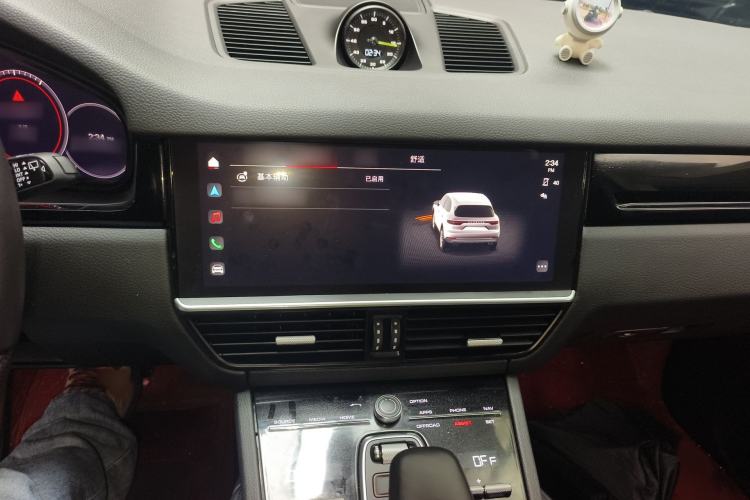 Used Porsche Cayenne E-Hybrid 2023 Cayenne E-Hybrid 2.0T Audio And AC Panel