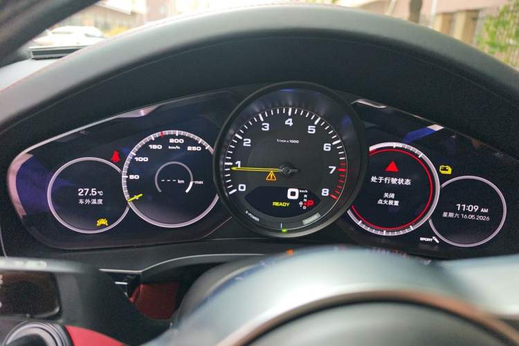 Used Porsche Cayenne E-Hybrid 2023 Cayenne E-Hybrid 2.0T Platinum Edition Instrument Cluster