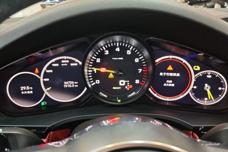 Used Porsche Cayenne E-Hybrid 2023 Cayenne E-Hybrid 2.0T Platinum Edition Instrument Cluster