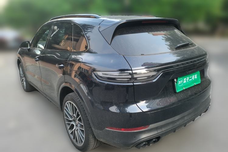 Used Porsche Cayenne E-Hybrid 2023 Cayenne E-Hybrid 2.0T Platinum Edition Rear Left 45 Deg