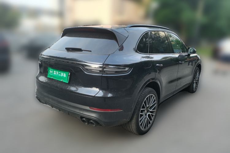 Used Porsche Cayenne E-Hybrid 2023 Cayenne E-Hybrid 2.0T Platinum Edition Rear Right 45 Deg