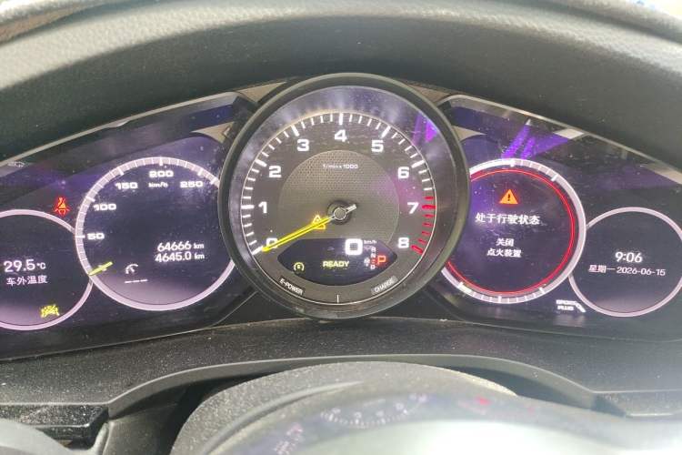 Used Porsche Cayenne E-Hybrid 2023 Cayenne E-Hybrid 2.0T Platinum Edition Instrument Cluster
