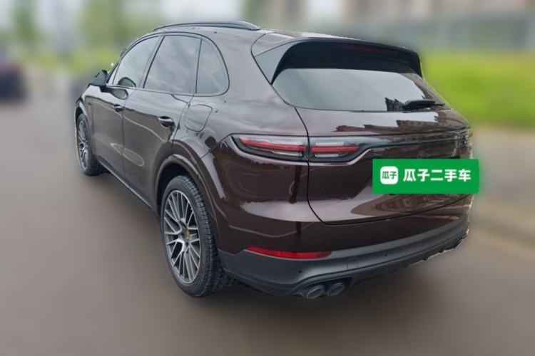 Used Porsche Cayenne E-Hybrid 2023 Cayenne E-Hybrid 2.0T Platinum Edition Rear Left 45 Deg