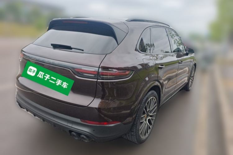 Used Porsche Cayenne E-Hybrid 2023 Cayenne E-Hybrid 2.0T Platinum Edition Rear Right 45 Deg