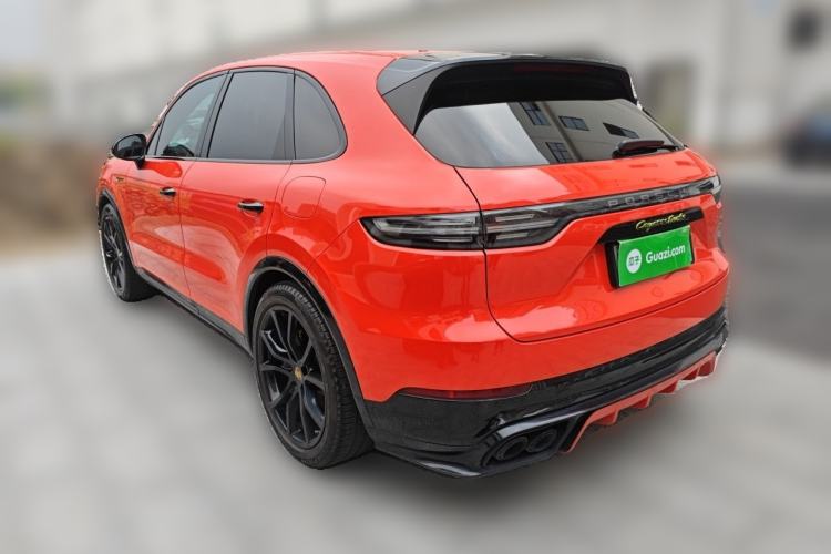 Used Porsche Cayenne E-Hybrid 2023 Cayenne E-Hybrid 2.0T Platinum Edition Rear Left 45 Deg