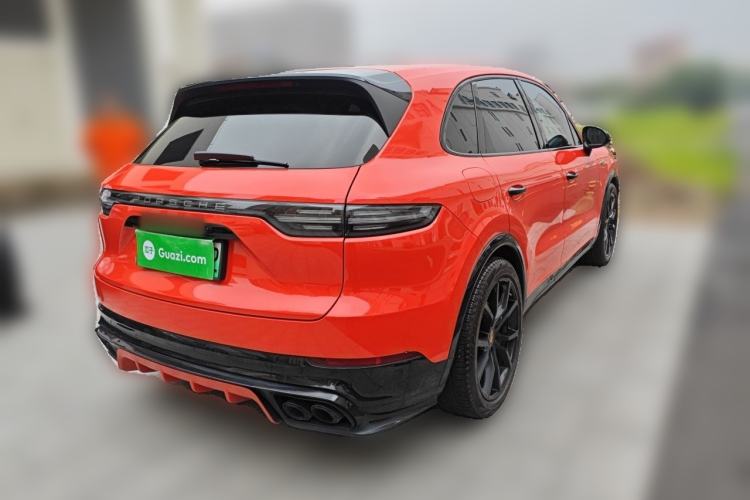 Used Porsche Cayenne E-Hybrid 2023 Cayenne E-Hybrid 2.0T Platinum Edition Rear Right 45 Deg