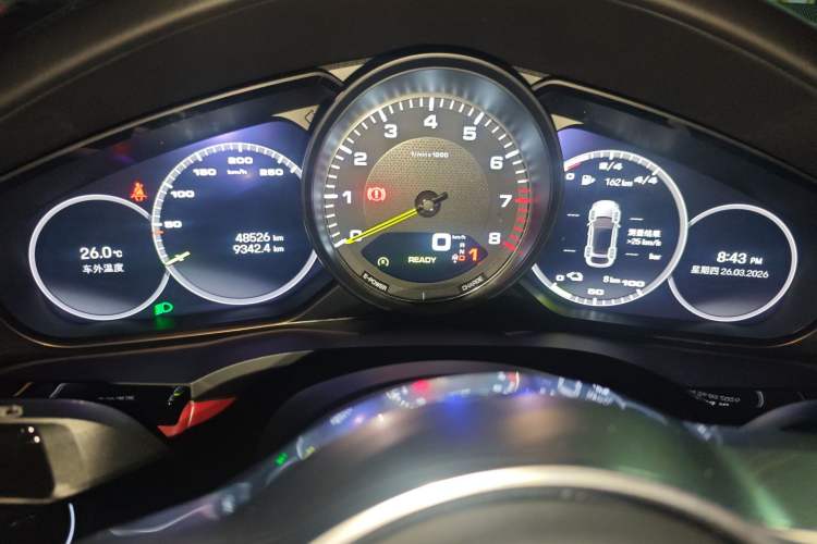 Used Porsche Cayenne E-Hybrid 2023 Cayenne E-Hybrid 2.0T Platinum Edition Instrument Cluster