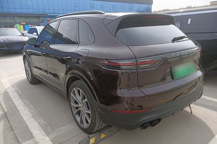 Used Porsche Cayenne E-Hybrid 2023 Cayenne E-Hybrid 2.0T Platinum Edition Rear Left 45 Deg
