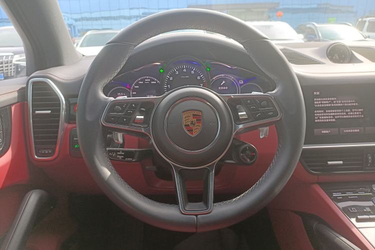 Used Porsche Cayenne E-Hybrid 2023 Cayenne E-Hybrid 2.0T Platinum Edition Steering Wheel