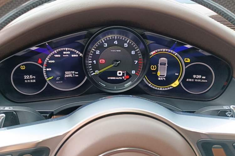 Used Porsche Cayenne E-Hybrid 2023 Cayenne E-Hybrid 2.0T Platinum Edition Instrument Cluster