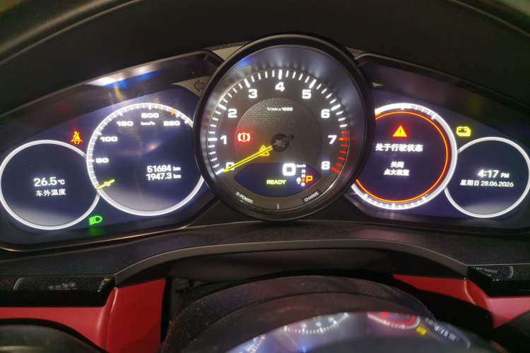 Used Porsche Cayenne E-Hybrid 2023 Cayenne E-Hybrid 2.0T Platinum Edition Instrument Cluster