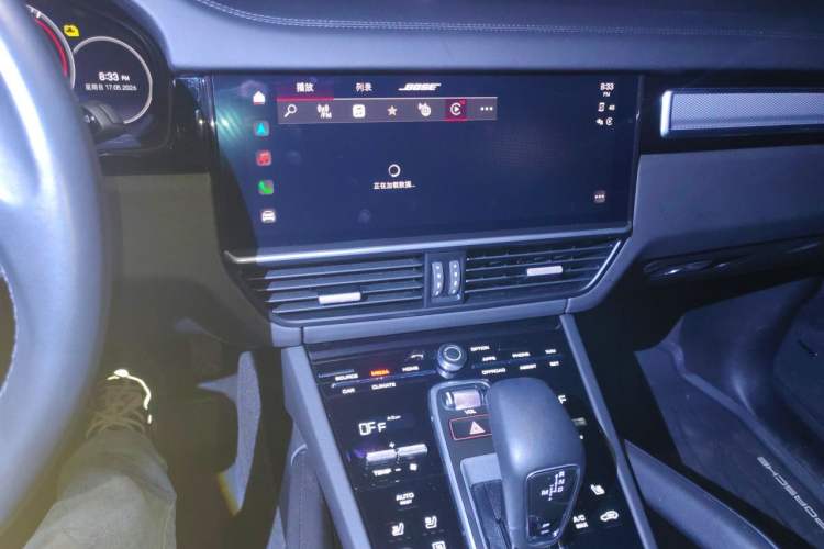 Used Porsche Cayenne E-Hybrid 2023 Cayenne E-Hybrid 2.0T Platinum Edition Audio And AC Panel