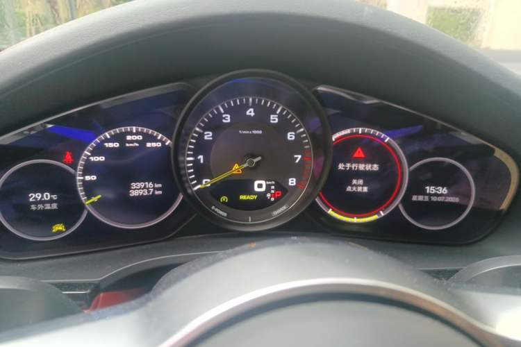 Used Porsche Cayenne E-Hybrid 2023 Cayenne E-Hybrid 2.0T Platinum Edition Instrument Cluster