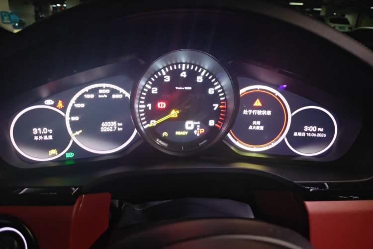 Used Porsche Cayenne E-Hybrid 2023 Cayenne E-Hybrid 2.0T Platinum Edition Instrument Cluster
