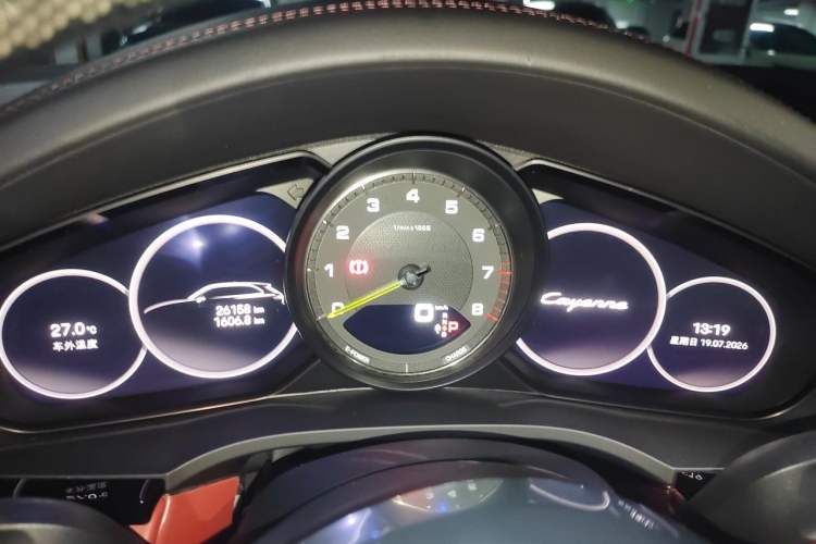 Used Porsche Cayenne E-Hybrid 2023 Cayenne E-Hybrid 2.0T Platinum Edition Instrument Cluster