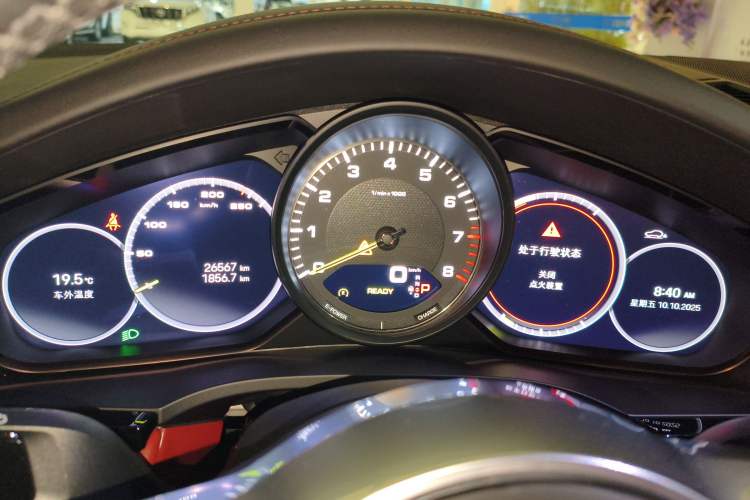 Used Porsche Cayenne E-Hybrid 2023 Cayenne E-Hybrid 2.0T Platinum Edition Instrument Cluster