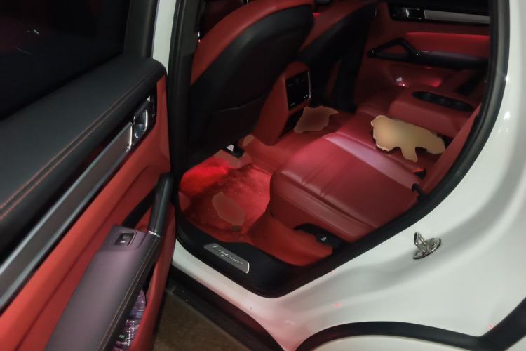 Used Porsche Cayenne E-Hybrid 2023 Cayenne E-Hybrid 2.0T Platinum Edition Left Rear Seat