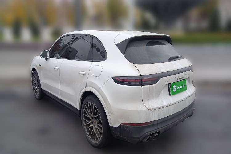 Used Porsche Cayenne E-Hybrid 2023 Cayenne E-Hybrid 2.0T Platinum Edition Rear Left 45 Deg