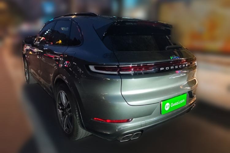 Used Porsche Cayenne E-Hybrid 2024 Cayenne Turbo E-Hybrid 4.0T Rear Left 45 Deg