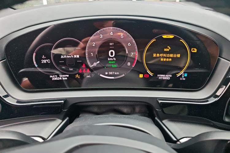 Used Porsche Cayenne E-Hybrid 2024 Cayenne E-Hybrid 2.0T Instrument Cluster
