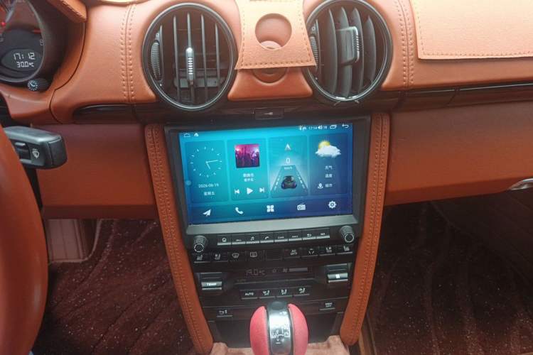 Used Porsche Cayman 2009 Cayman 2.9L Audio And AC Panel