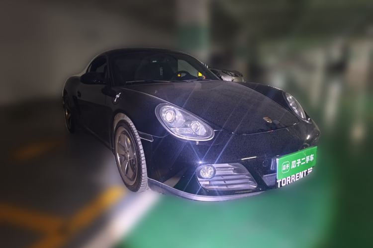 Used Porsche Cayman 2009 Cayman 2.9L Front Right 45 Deg