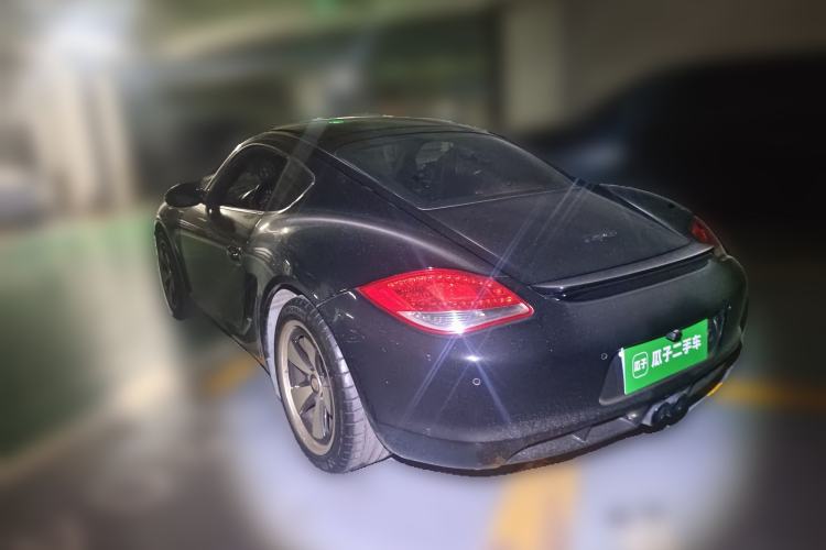 Used Porsche Cayman 2009 Cayman 2.9L Rear Left 45 Deg