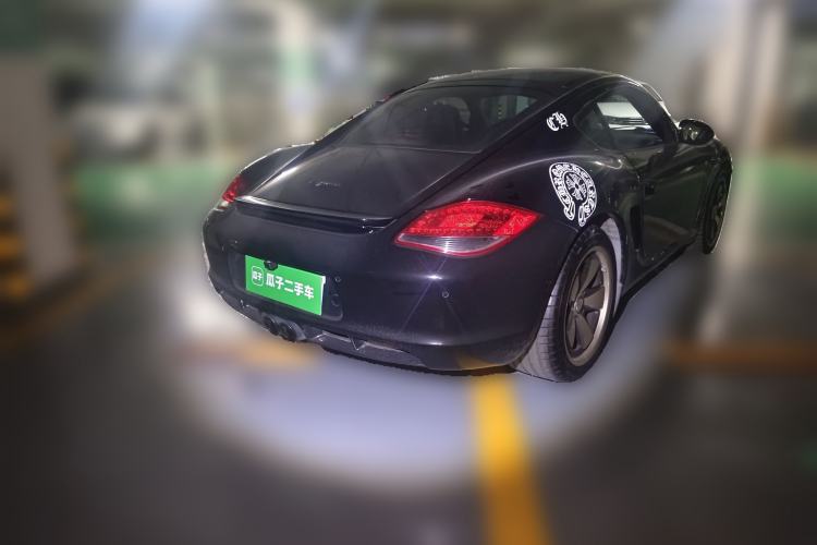 Used Porsche Cayman 2009 Cayman 2.9L Rear Right 45 Deg