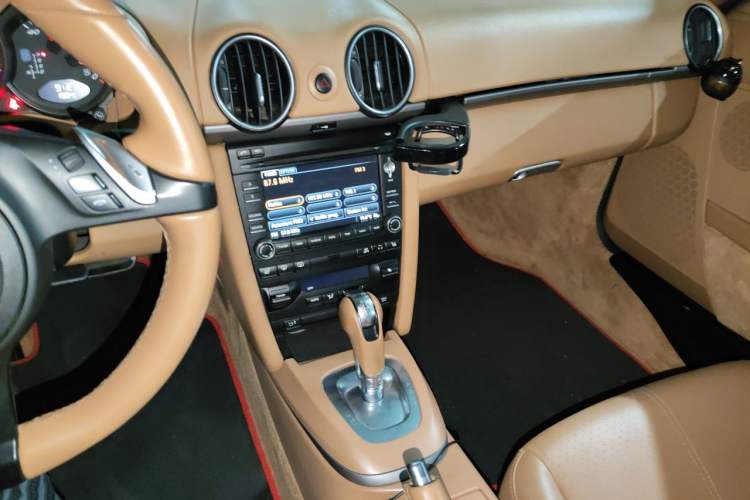 Used Porsche Cayman 2009 Cayman 2.9L Audio And AC Panel