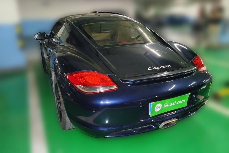 Used Porsche Cayman 2009 Cayman 2.9L Rear Left 45 Deg