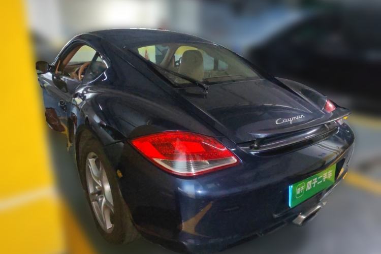 Used Porsche Cayman 2009 Cayman 2.9L Rear Left 45 Deg