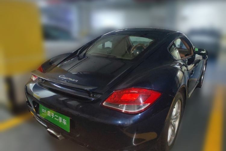 Used Porsche Cayman 2009 Cayman 2.9L Rear Right 45 Deg